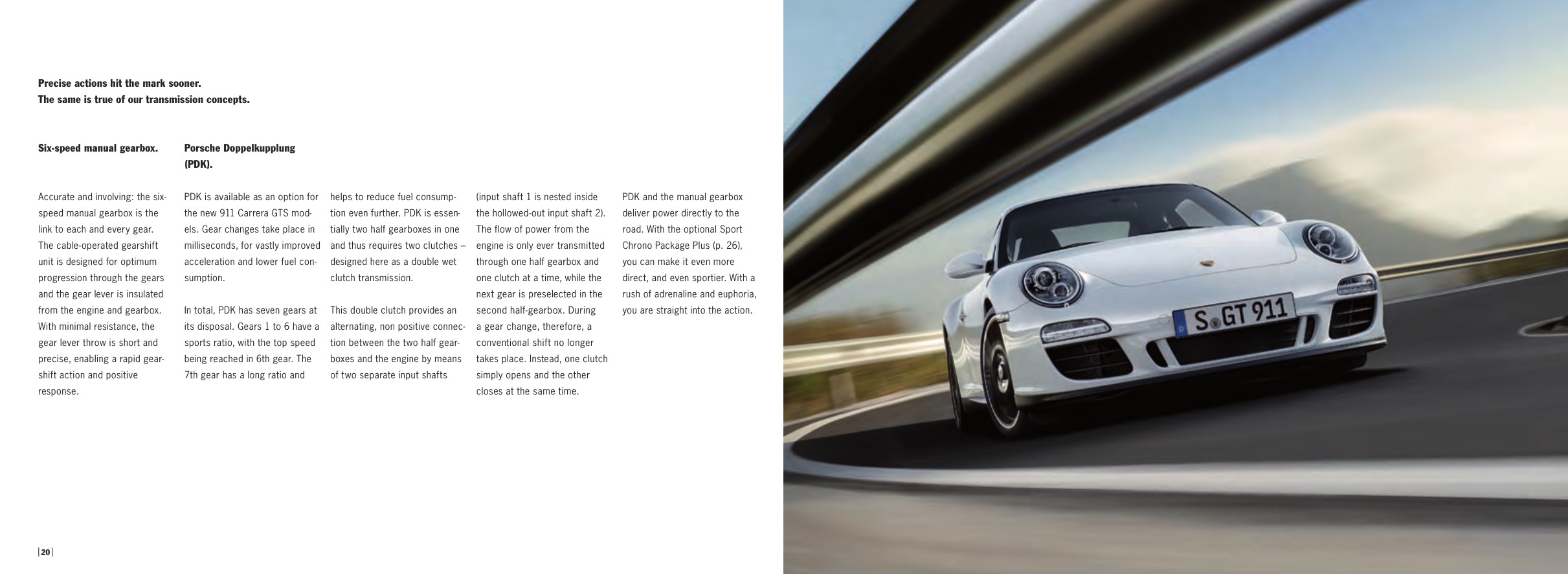 2011 Porsche 911 GTS Brochure Page 25